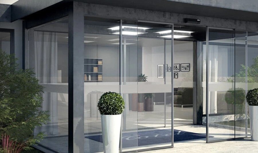 Puerta automática comercial COM-100 C