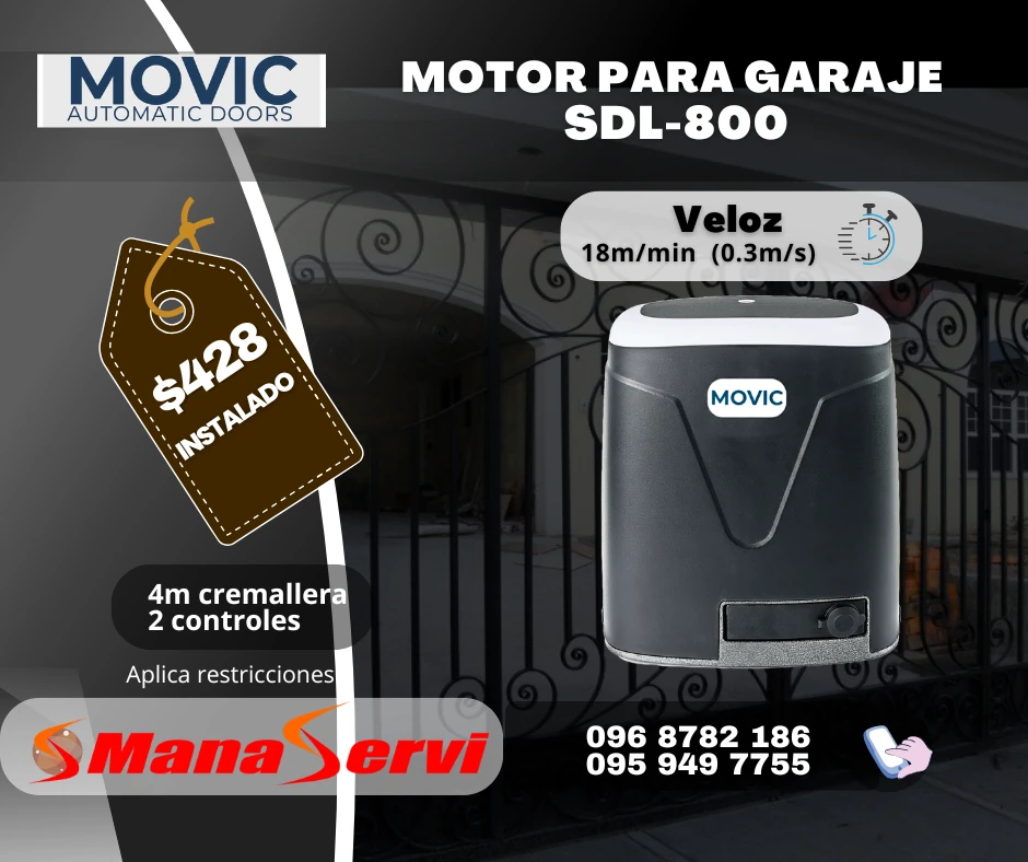 MOTOR MOVIC 800KG